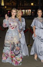 LADY KITTY, ELIZA and AMELIA SPENCER Arrives at Centrepoint Awards 2024 at British Museum in London 10/16/2024