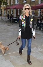 LADY VICTORIA HERVEY Out with Her Dog in London 10/06/2024