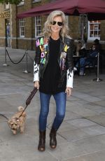LADY VICTORIA HERVEY Out with Her Dog in London 10/06/2024