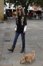 LADY VICTORIA HERVEY Out with Her Dog in London 10/06/2024