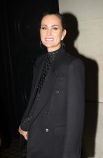 LAETICIA HALLYDAY Leaves Costes in Paris 10/14/2024