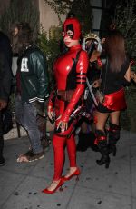 LALA ANTHONY at Deadpool Arrives at Her Halloween Party at Lavo in West Hollywood 10/30/2024