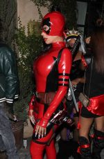 LALA ANTHONY at Deadpool Arrives at Her Halloween Party at Lavo in West Hollywood 10/30/2024
