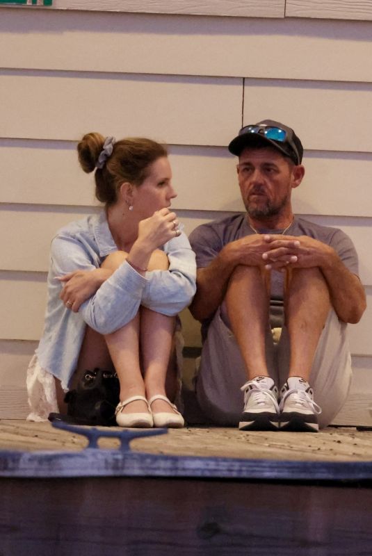 LANA DEL REY and Jeremy Dufrene Out in Louisiana 10/02/2024