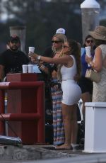 LARSA PIPPEN and Cast of The Real Housewives of Miami at a Yacht in Miami 10/26/2024