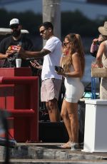 LARSA PIPPEN and Cast of The Real Housewives of Miami at a Yacht in Miami 10/26/2024