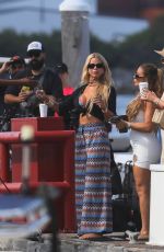 LARSA PIPPEN and Cast of The Real Housewives of Miami at a Yacht in Miami 10/26/2024