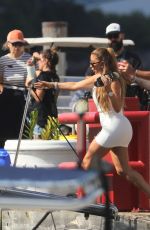 LARSA PIPPEN and Cast of The Real Housewives of Miami at a Yacht in Miami 10/26/2024