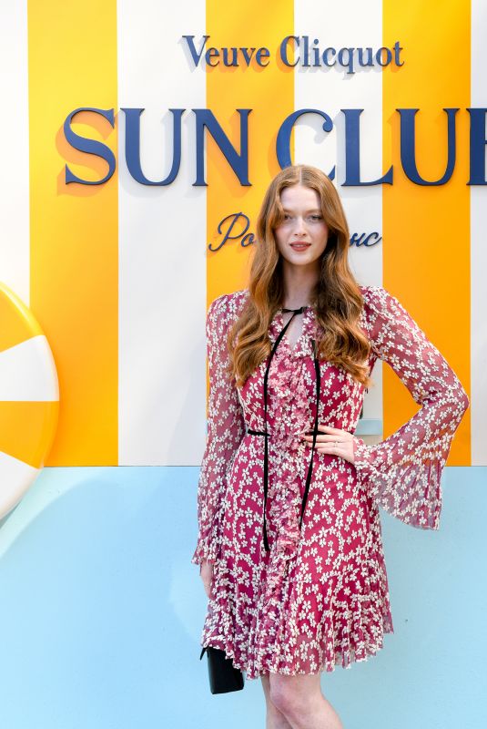 LARSEN THOMPSON at 2024 Veuve Clicquot Polo Classic in Los Angeles 10/05/2024