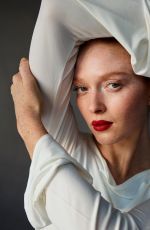 LARSEN THOMPSON at a Photoshoot, October 2024