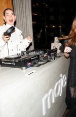 LARSEN THOMPSON at Maje Previews SS25 Collection in New York 10/16/2024