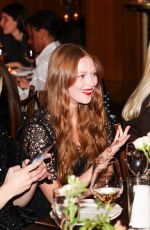 LARSEN THOMPSON at Maje Previews SS25 Collection in New York 10/16/2024