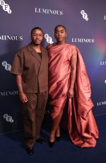 LASHANA LYNCH at BFI London Film Festival Luminous Gala 2024 at The Roundhouse 10/01/2024