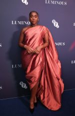 LASHANA LYNCH at BFI London Film Festival Luminous Gala 2024 at The Roundhouse 10/01/2024