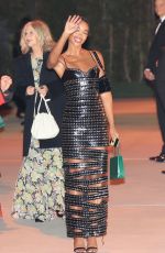 LAURA HARRIER Leaves Annual Academy Museum Gala in Los Angeles 10/19/2024
