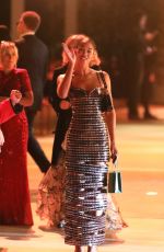 LAURA HARRIER Leaves Annual Academy Museum Gala in Los Angeles 10/19/2024