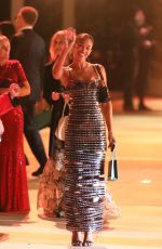 LAURA HARRIER Leaves Annual Academy Museum Gala in Los Angeles 10/19/2024