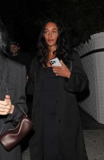 LAURA HARRIER Leaves Chateau Marmont in Los Angeles 10/12/2024