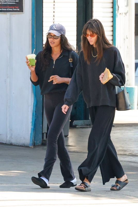 LAURA HARRIER Out for Lunch with a Friend in Los Feliz 10/14/2024