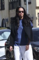 LAURA HARRIER Out with Her Boyfriend and Their Dog in Los Angeles 10/22/2024