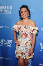 LAURA TOBIN at Mamma Mia! The Party 5th Anniversary Gala Event at The 02 in London 09/04/2024