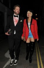 LAURA WHITMORE Arrives at Hallowzeem Party at The Conduit Club in Covent Garden 10/25/2024