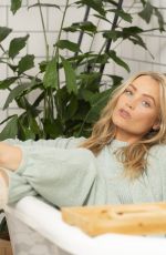 LAURA WHITMORE at a Photoshoot in London, October 2024
