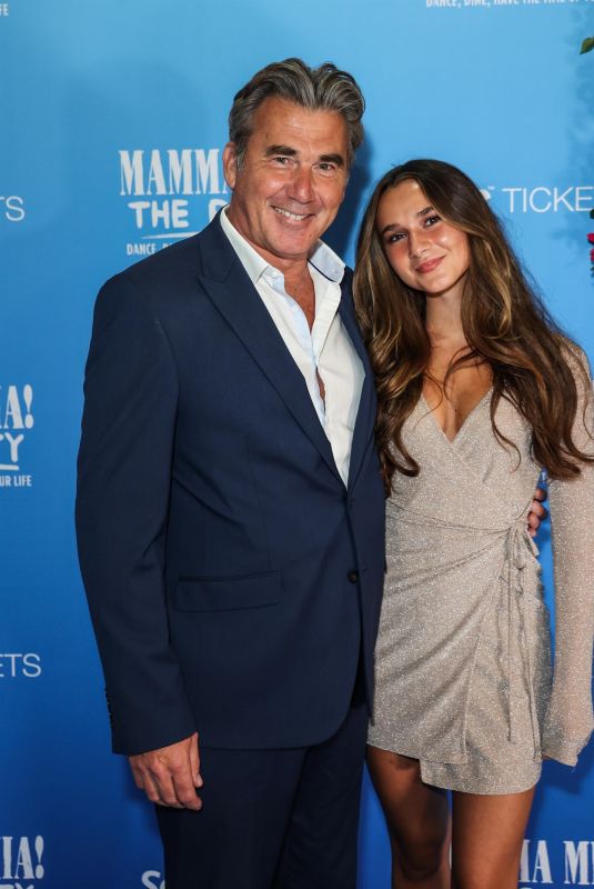 LAYLA KELSEY at Mamma Mia! The Party 5th Anniversary Gala Event at The 02 in London 09/04/2024