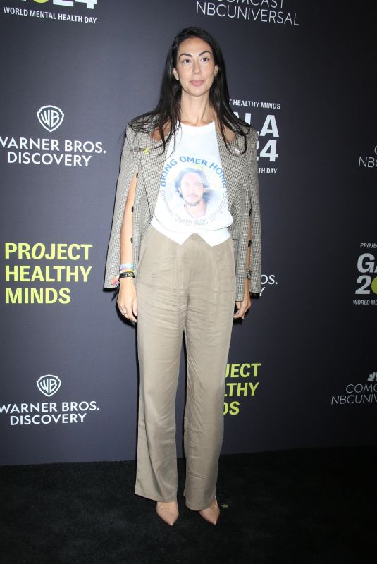 LEAT CORRINE RUBEN at Project Healthy Minds World Mental Health Day Festival in New York 10/10/2024