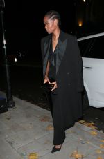 LETITIA WRIGHT Arrives at ELLE Style Awards 2024 at Sessions Arts Club in London 10/23/2024