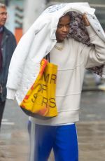 LETITIA WRIGHT Out and About in London 10/12/2024