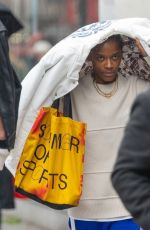 LETITIA WRIGHT Out and About in London 10/12/2024