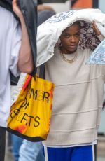LETITIA WRIGHT Out and About in London 10/12/2024