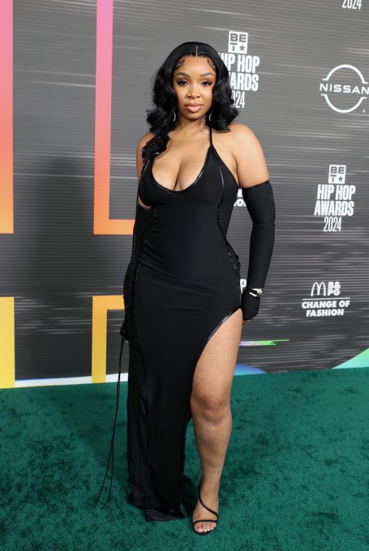 LIGHSKINKEISHA at 2024 BET Hip Hop Awards in Las Vegas 10/08/2024