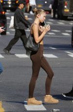 LILA GRACE MOSS Out and About in New York 10/21/2024
