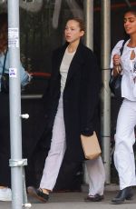 LILA GRACE MOSS Out with a Friend in New York 10/14/2024