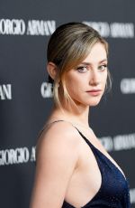 LILI REINHART at Giorgio Armani RTW Spring 2025 Fashion Show in New York 10/17/2024
