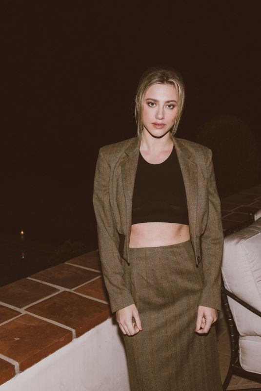 LILI REINHART at Loro Piana Store Opening Party in Los Angeles 10/11/2024