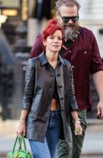 LILY ALLEN and David Harbour Out in New York City 10/22/2024