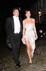LILY ALLEN Arrives at Chiltern Firehouse 10th Anniversary Party in London 10/03/2024