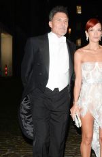 LILY ALLEN Arrives at Chiltern Firehouse 10th Anniversary Party in London 10/03/2024