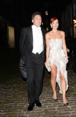 LILY ALLEN Arrives at Chiltern Firehouse 10th Anniversary Party in London 10/03/2024