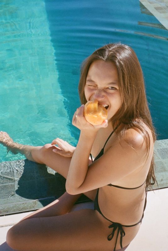 LILY CHEE at a Photoshoot, October 2024