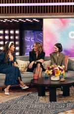 LILY COLLINS, ASHLEY PARK and PHILIPPINE LEROY-BEAULIEU at Kelly Clarkson Show 09/30/2024