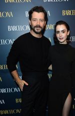 LILY COLLINS at Barcelona Press Night Afterparty in London 10/30/2024
