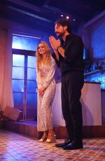 LILY COLLINS at Barcelona Press Night Performance in London 10/30/2024
