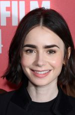 LILY COLLINS at The Summer Book Special Presentation at 68th BFI London Film Festival 10/12/2024