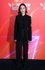 LILY COLLINS at The Summer Book Special Presentation at 68th BFI London Film Festival 10/12/2024