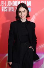LILY COLLINS at The Summer Book Special Presentation at 68th BFI London Film Festival 10/12/2024