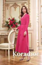 LILY COLLINS for Koradior Winter Campaign 2024
